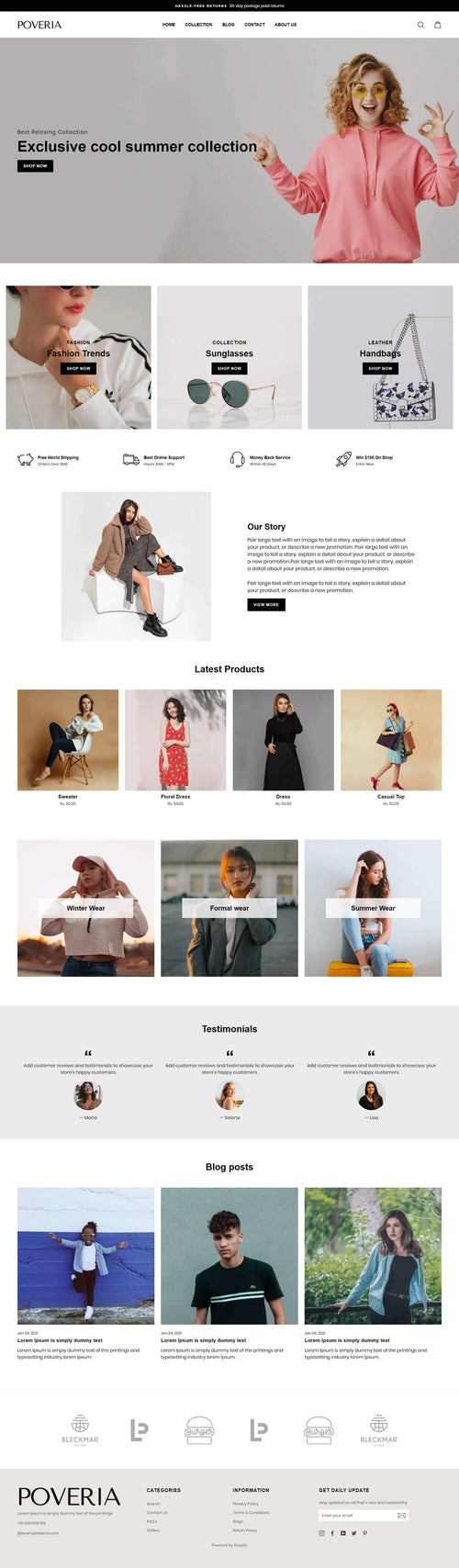 Poveria Shopify Theme - gagantesting