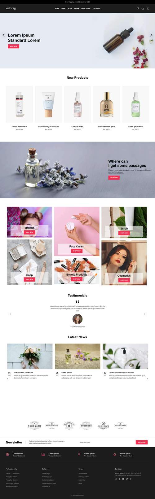 Adorsy Shopify Theme - gagantesting